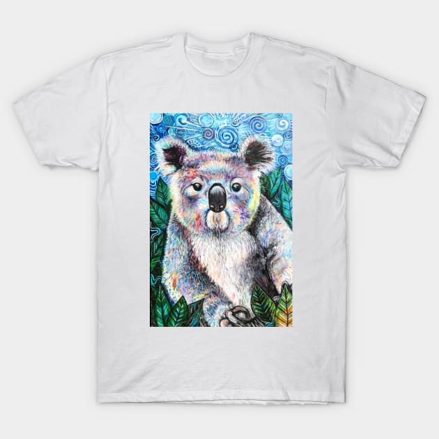 Kozmic Koala. T-Shirt by Jerika Renee Art 